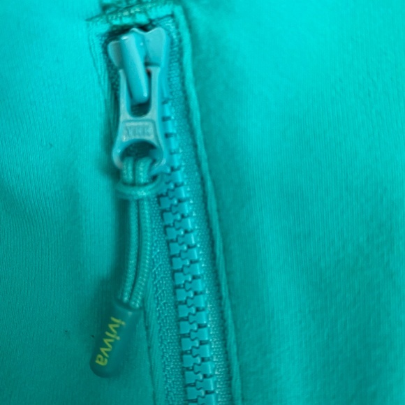 RARELY WORN Teal Ivivva by Lululemon Perfect Your Practice Jacket Size 8 - Picture 7 of 12